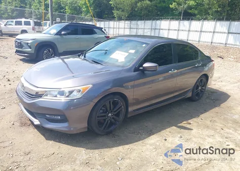 2016 Honda Accord Sport from USA, damaged, VIN 1HGCR2F55GA095341